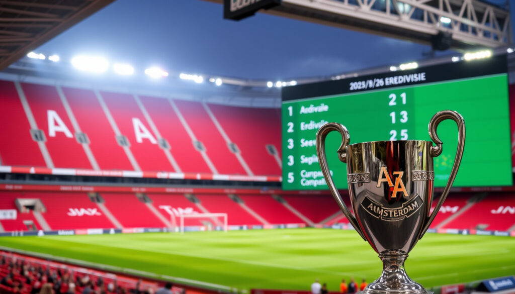 Ajax Amsterdam Tabelle 2025/26: Platzierung & Teilnehmer